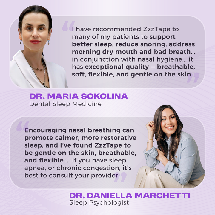 mouth tape doctor review dangerous sleep apnea cpap sleep tape zzztape