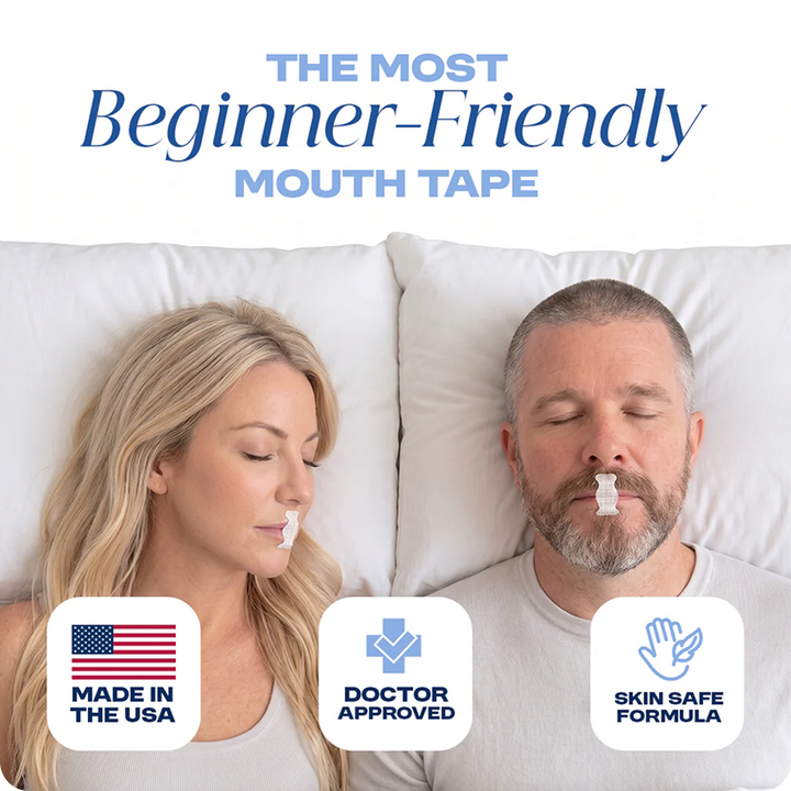 30-Nights: Mouth Tape &amp; Nasal Strips Bundle